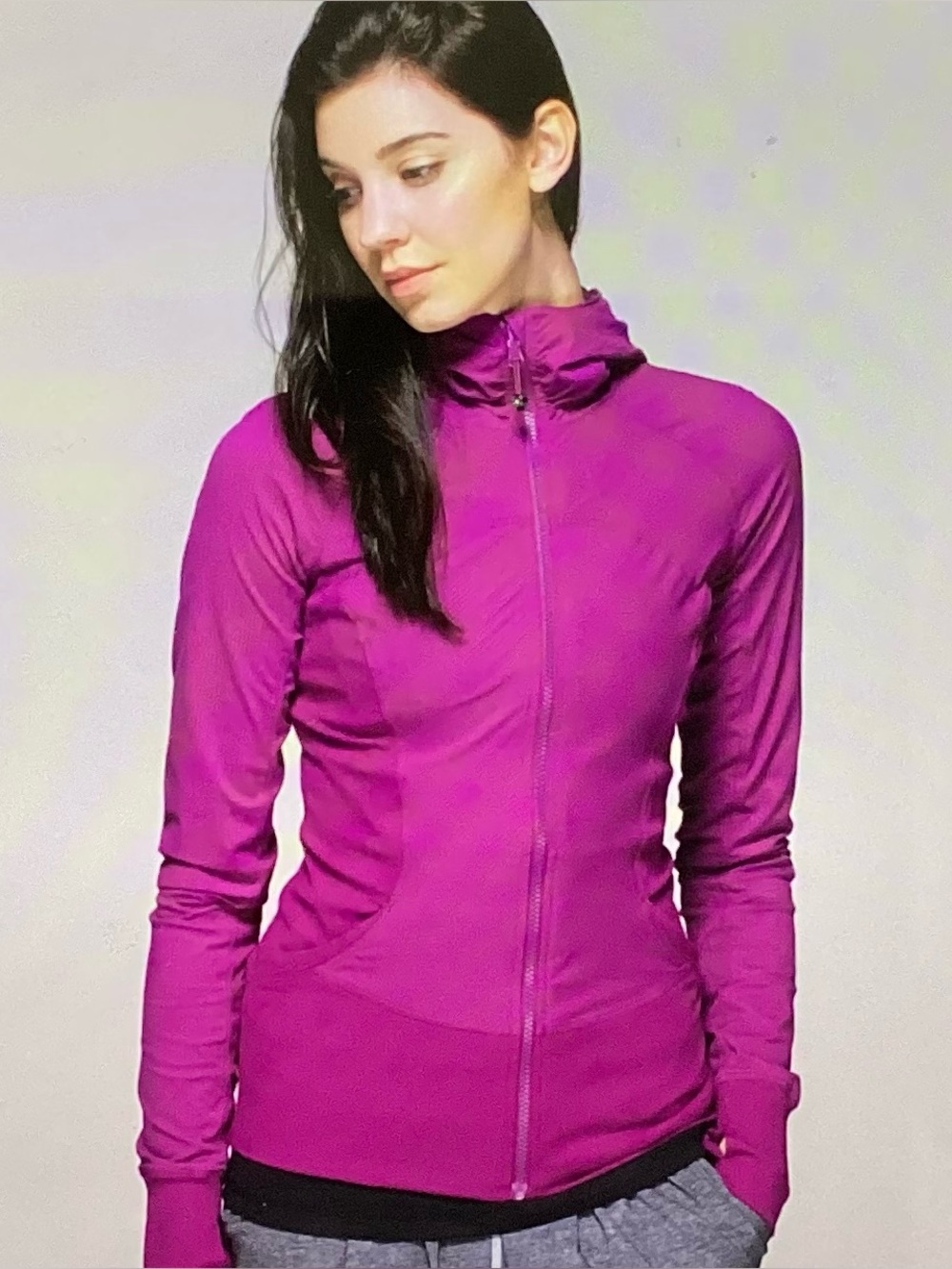 Lululemon In Flux Reversible Jacket Full-Zip in Regal Plum